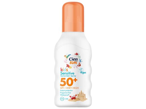 Kids Sensitve Suncreen Spray 50+