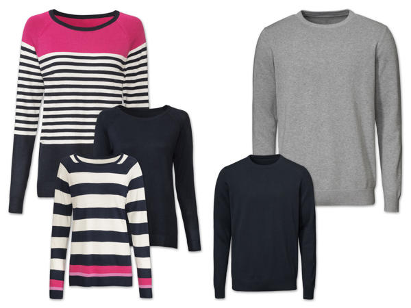 ESMARA(R)/LIVERGY(R) Damen/Herren Feinstrickpullover1