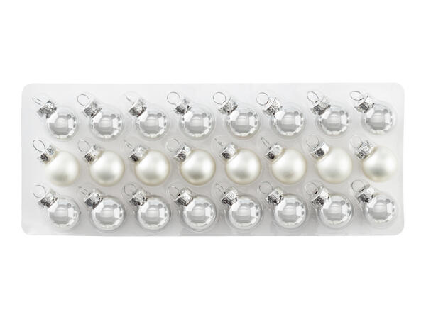 Livarno Home Premium Glass Baubles