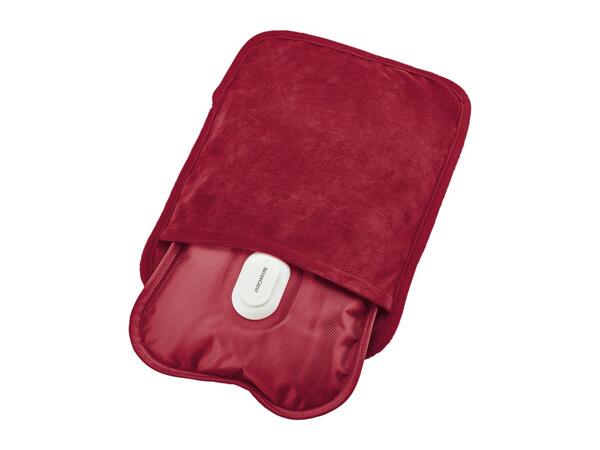 Silvercrest Personal Care Electric Hot Water Bottle - Red