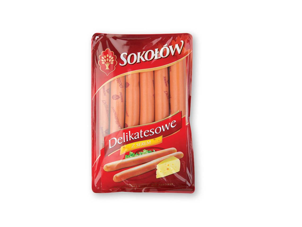 SOKOŁÓW Pork Frankfurters with Cheese