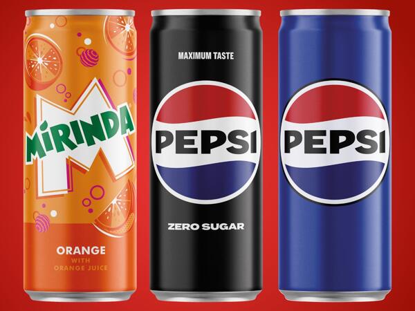 Cola, Zero oder Mirinda