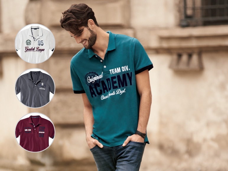 LIVERGY(R) Men's Piqué Polo Shirt