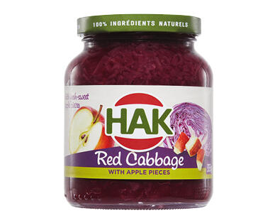Hak Red Cabbage 355g or Sauerkraut 340g