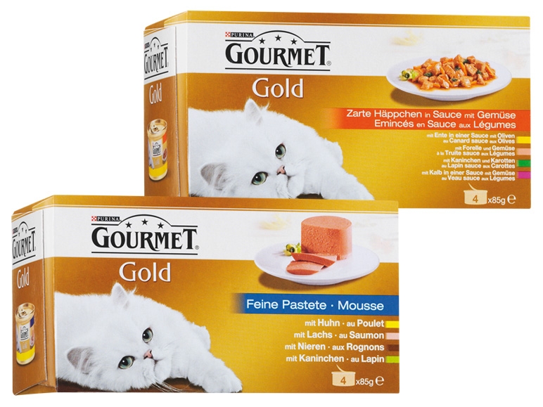 GOURMET GOLD Katzennassnahrung