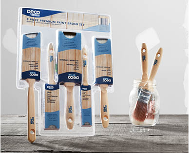 Premium Paintbrush Set 5pk