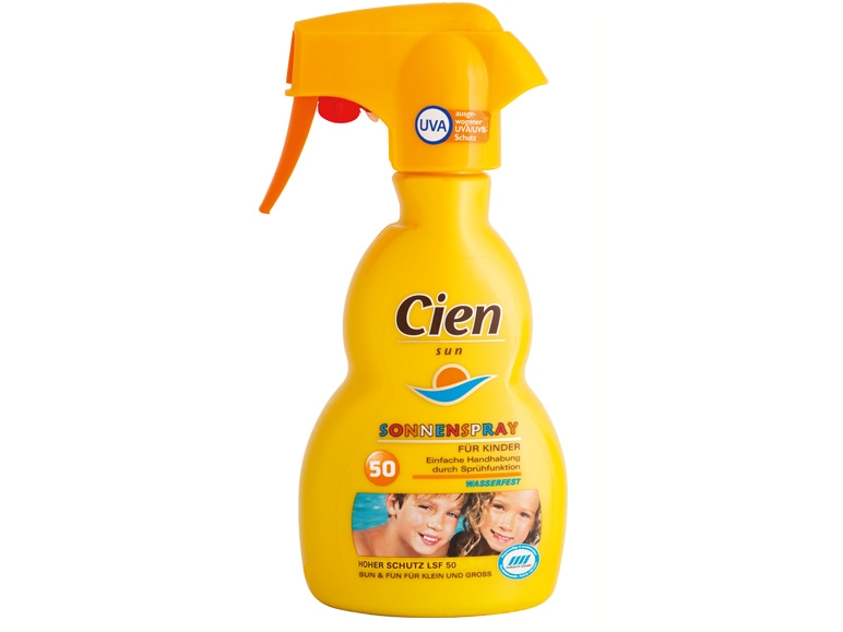 Spray solaire enfant, IP 50
