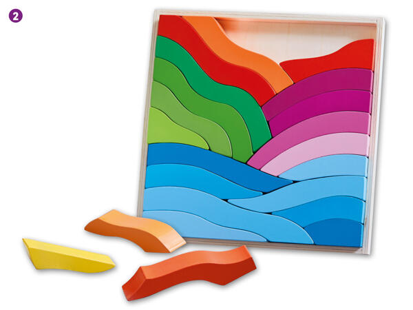 Holz Regenbogen-Spiel