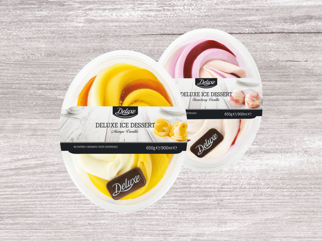 Luxury Ice Cream Dessert