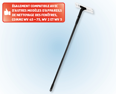 Lot de rallonge pour le système nettoyage des fenêtres à accu Kärcher KÄRCHER(R)