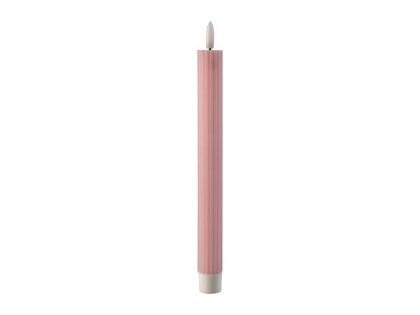 Livarno Home LED Real Wax Candles - 2 Pack - Pink