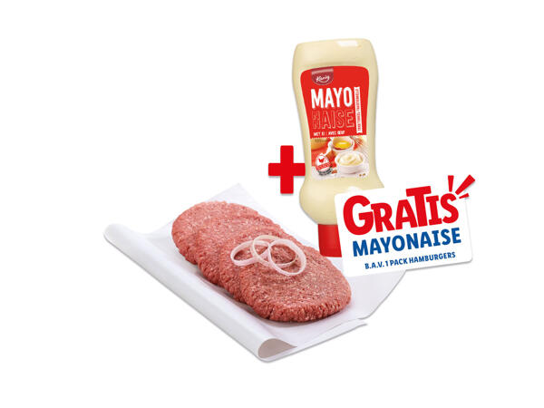Rindfleischhamburger