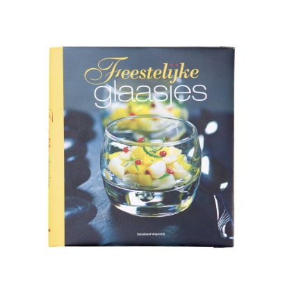 Boek aperitiefglaasjes