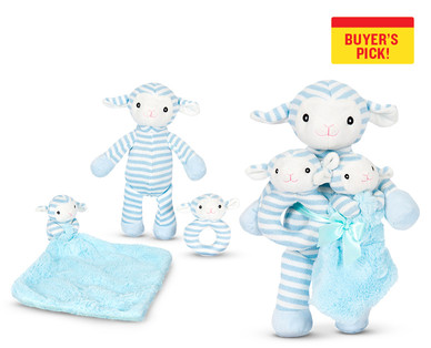 Kelly Baby 3-Piece Knitted Plush