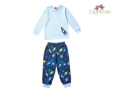 Children's Knit Flannelette PJ Set - Sizes 3-7 