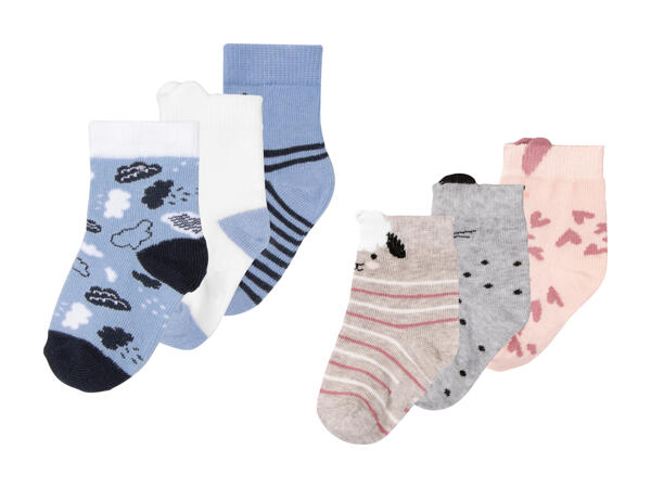 Chaussettes, 3 paires