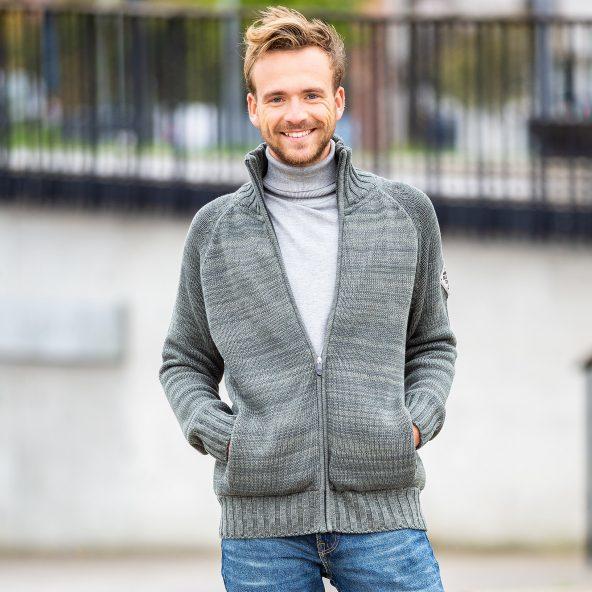 Cardigan d'hiver pour hommes