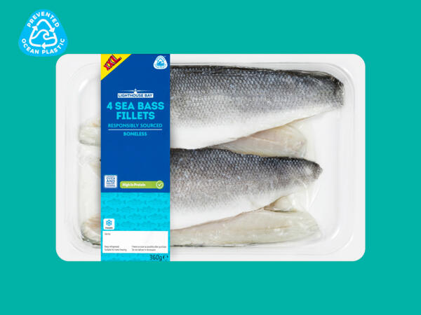 Lighthouse Bay 4 Sea Bass Fillets