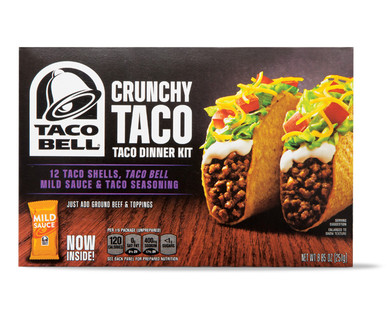 Taco Bell Crunchy Taco Dinner Kit