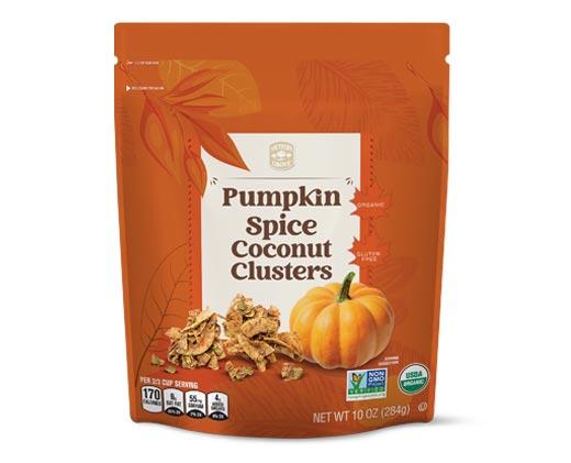 Southern Grove Coconut Clusters Apple Cinnamon or Pumpkin Spice