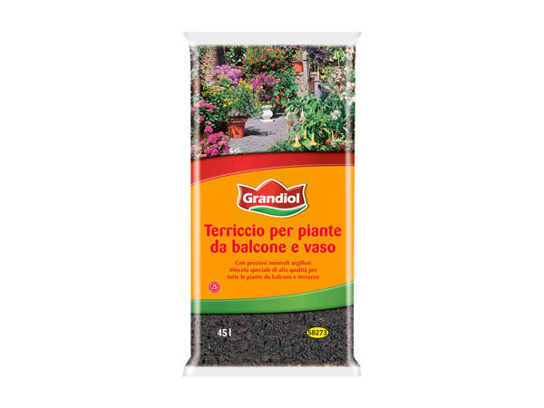 Soil for pot and terrace plants 45L