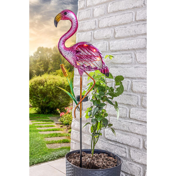 LED-Solar-Gartenstick