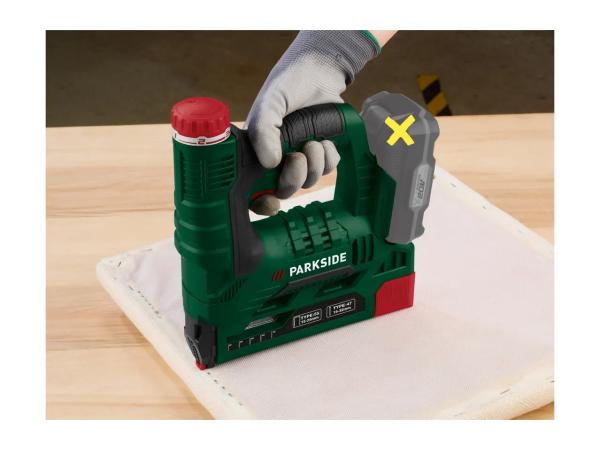 Parkside 20V Cordless Nail Gun/Tacker - Bare Unit