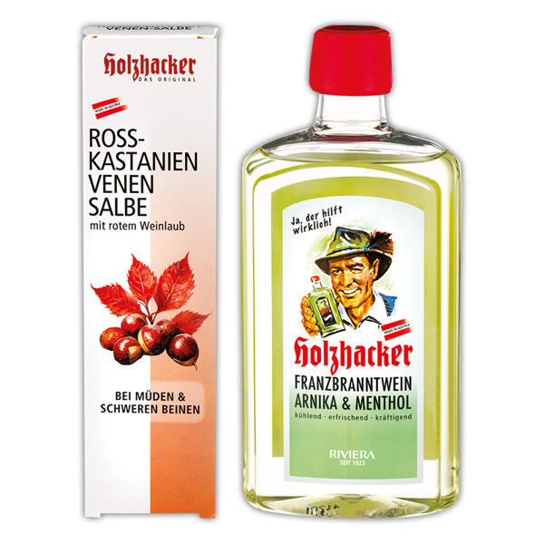 Rosskastanien Venen Salbe / Franzbranntwein