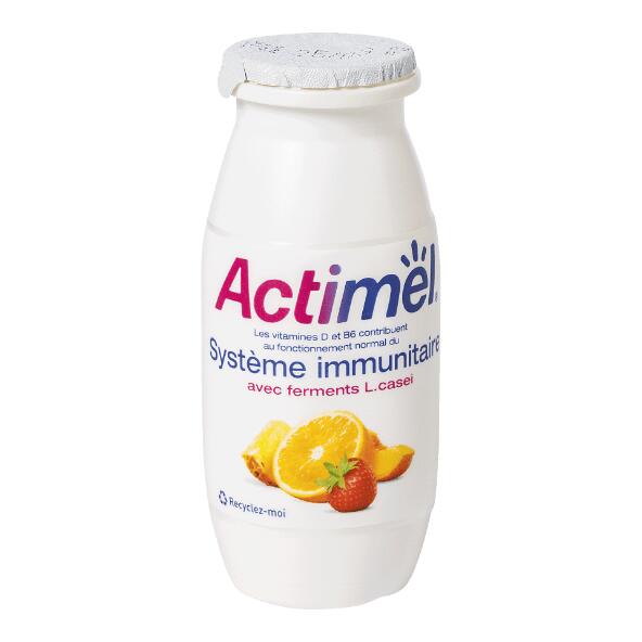 DANONE(R) 				Actimel multifruit, 12 pcs