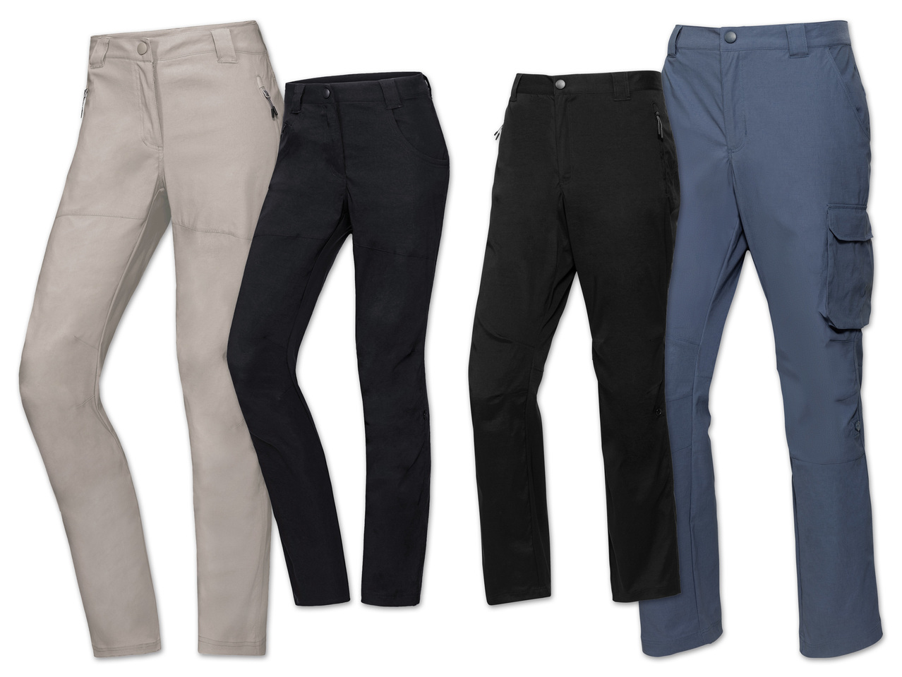 CRIVIT(R) Damen/Herren Trekkinghose1