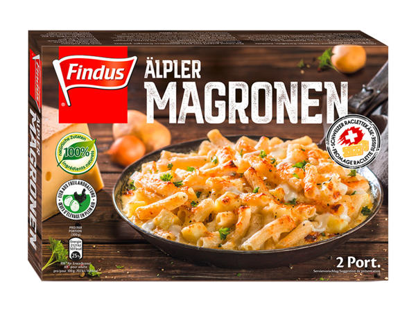 Maccheroni delle Alpi Findus