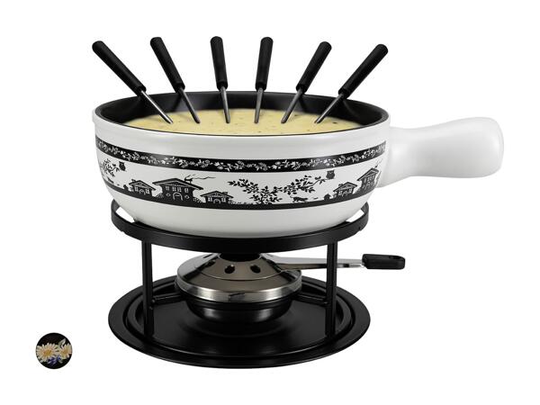 Set pour fondue au fromage Nouvel "Mountains", 9 pièces