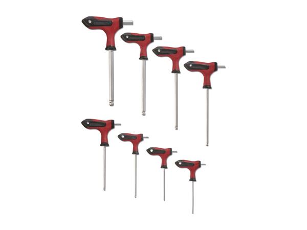 Parkside T-Handle Hex/Star Key Set 8 Piece Set