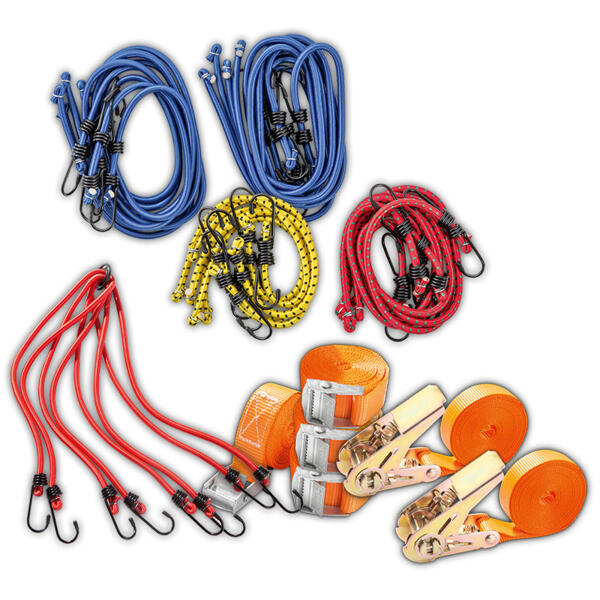 Spanngurt- oder Spanngummi-Set