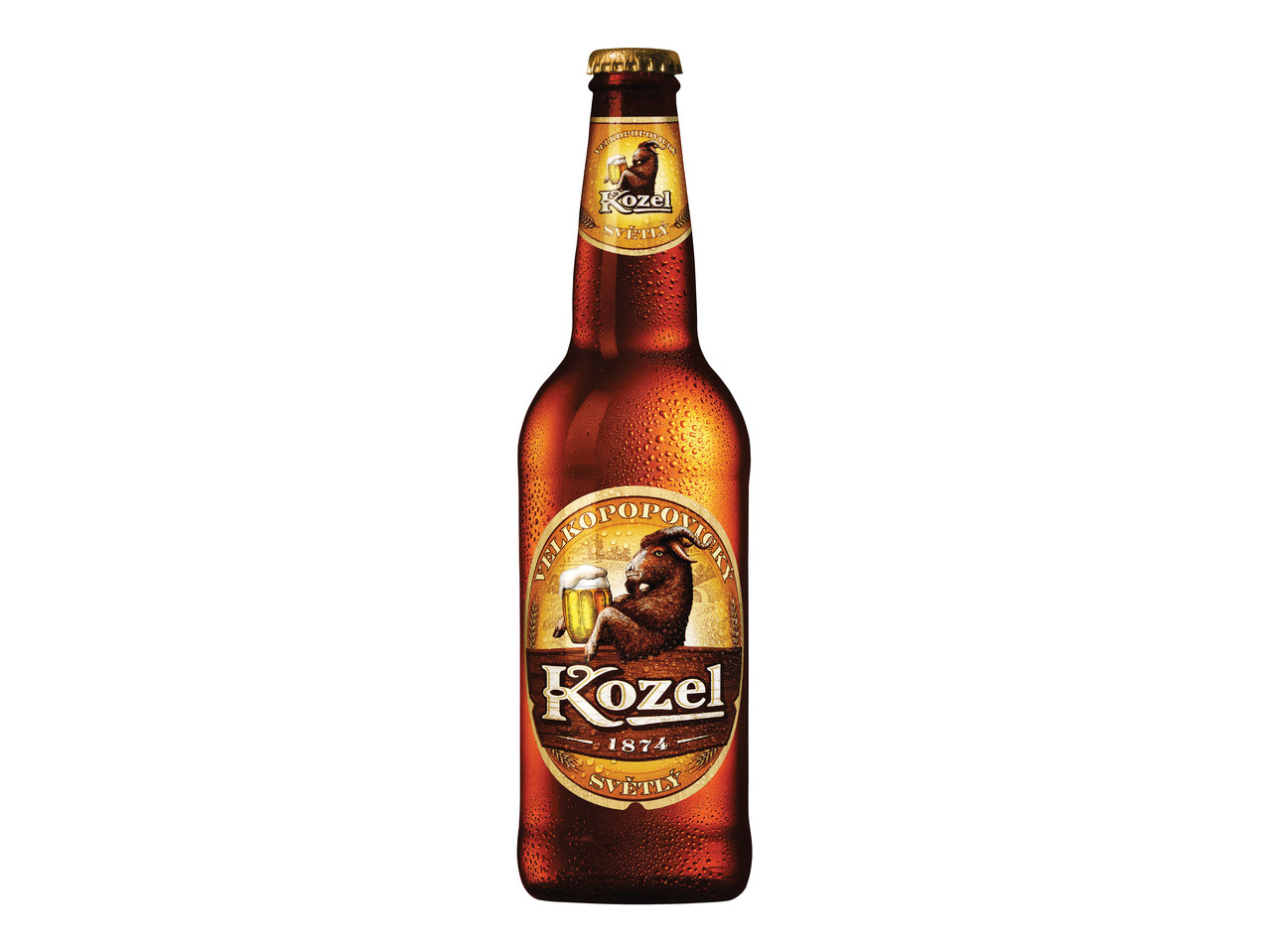 Velkopopovický Kozel pivo světlé výčepní