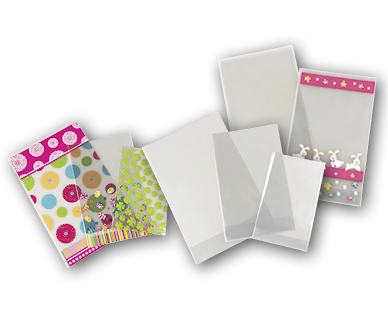 Lot de pochettes cadeaux en plastique