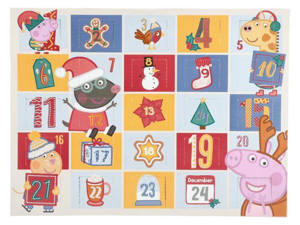 Adventní kalendář Prasátko Peppa