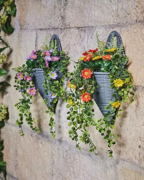 Artificial Flower Basket