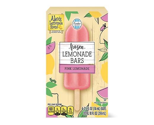 Sundae Shoppe Alex's Lemonade Stand Bars