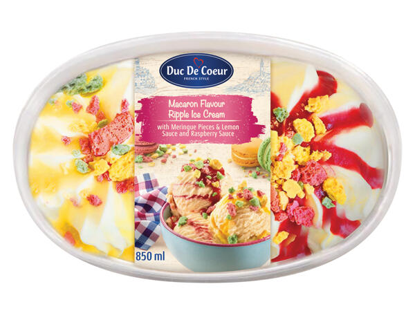 Gestrudeltes Eis