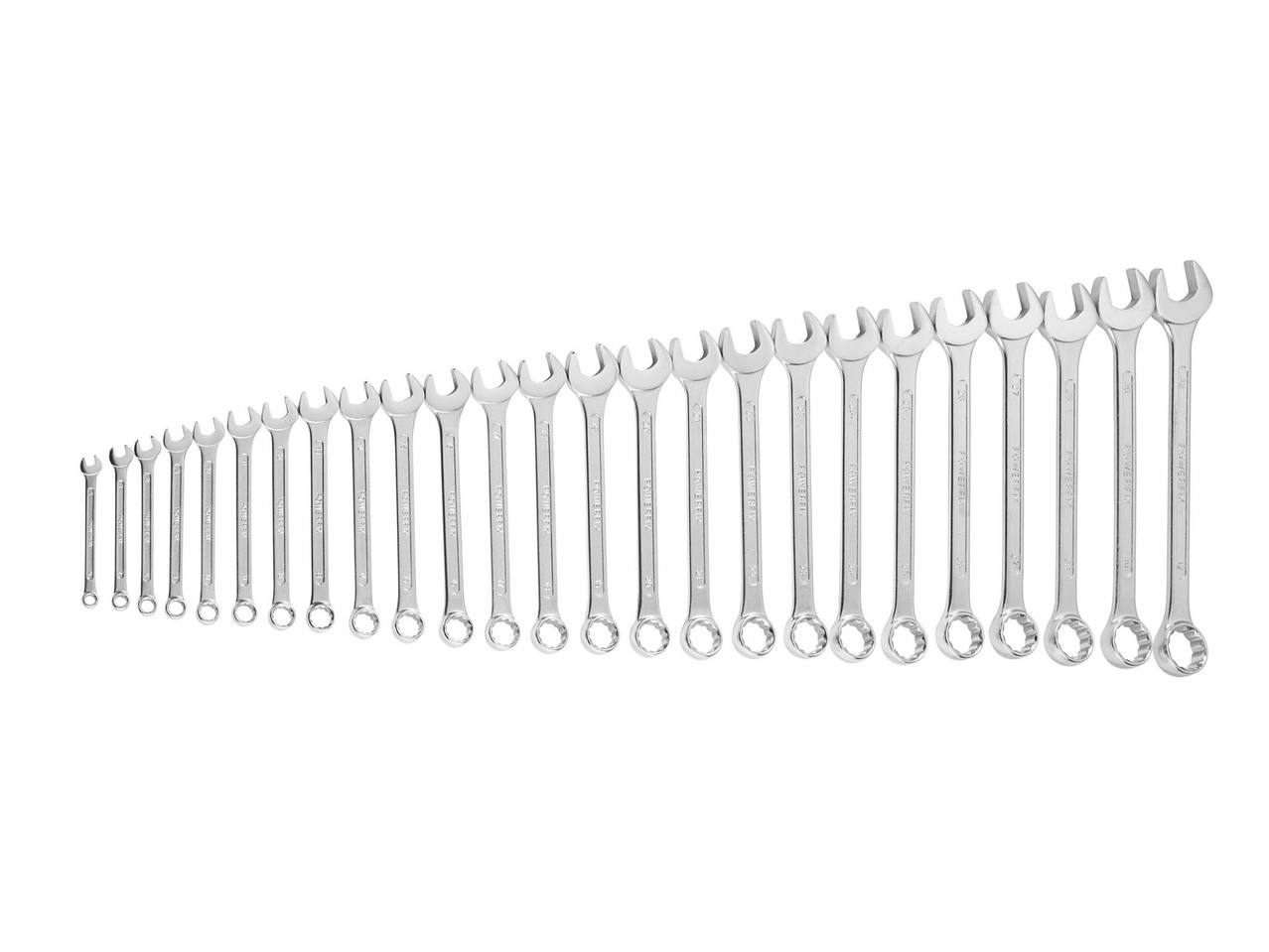 Combination Spanner Set, 25 pieces