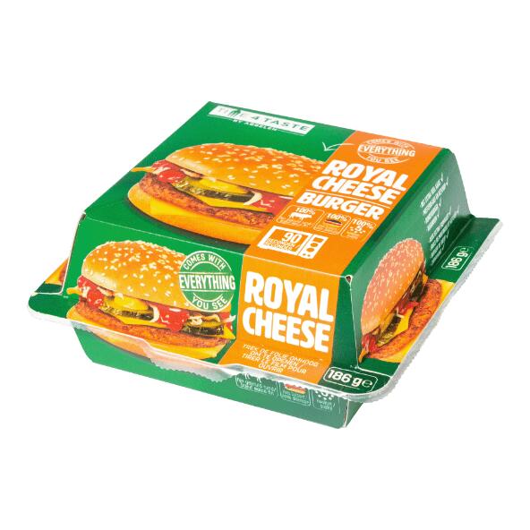 Royal cheeseburger