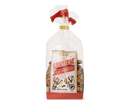 Benton's 
 Mini Palmiers Original or Dark Chocolate