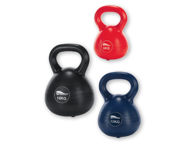 Crivit(R) 6/10/14Kg Kettlebell