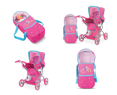 Doll Julia Pram or 5-in-1 Playset