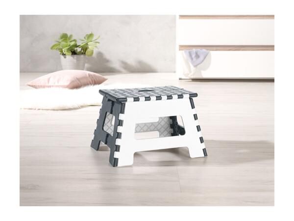 Livarno Home Grey Folding Step Stool