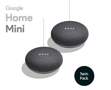 Google Home Mini Twin Pack