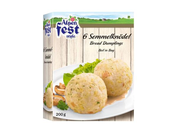 Quenelles de pain