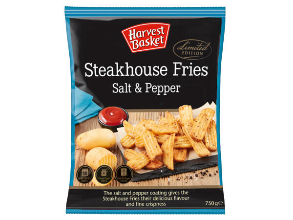 Steakhouse Pommes Wellenschnitt