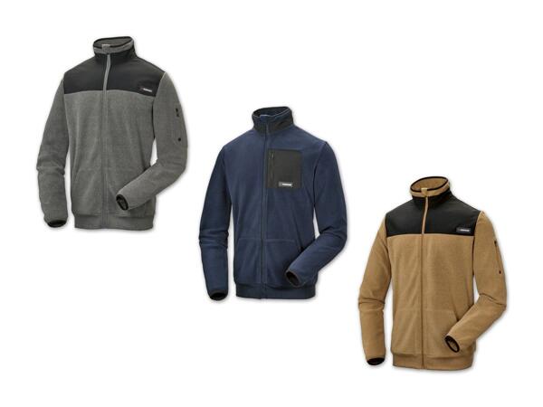Herren Arbeits-Fleecejacke